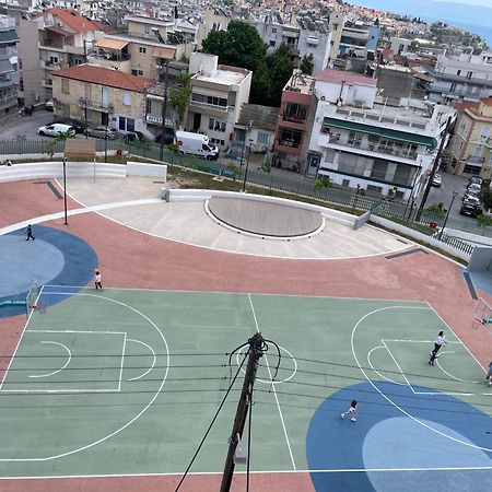 George & Nia Apartment - Central Kavala With Panoramic Terrace View ภายนอก รูปภาพ
