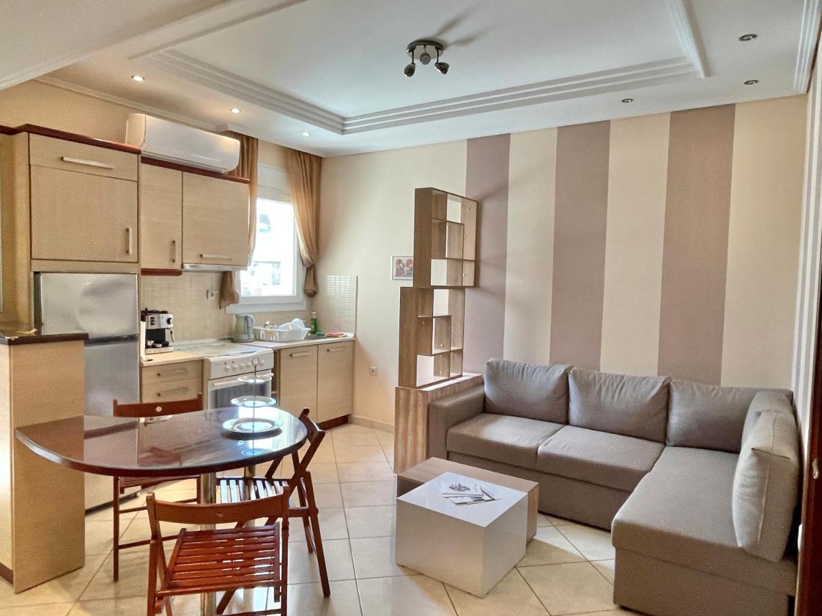 George & Nia Apartment - Central Kavala With Panoramic Terrace View ภายนอก รูปภาพ