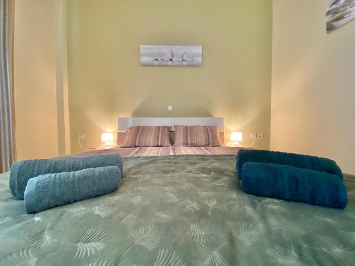 George & Nia Apartment - Central Kavala With Panoramic Terrace View ภายนอก รูปภาพ