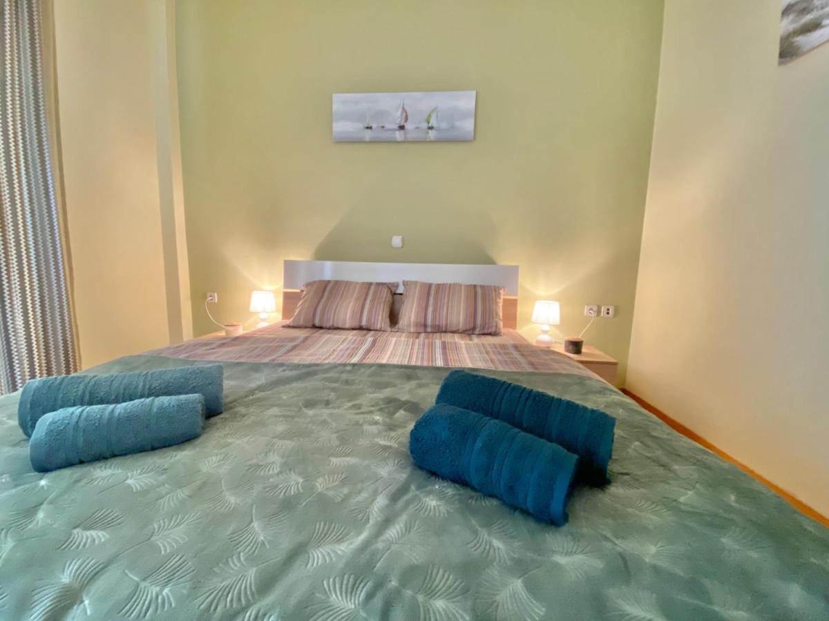 George & Nia Apartment - Central Kavala With Panoramic Terrace View ภายนอก รูปภาพ